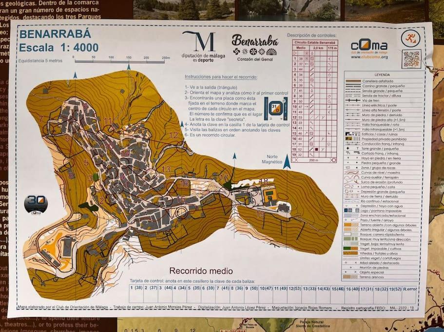 Casa De Diego El Barbero Benarrabá Exteriér fotografie